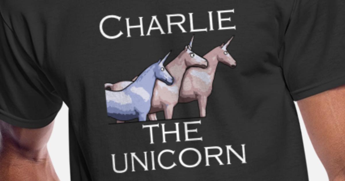 charlie the unicorn t shirt